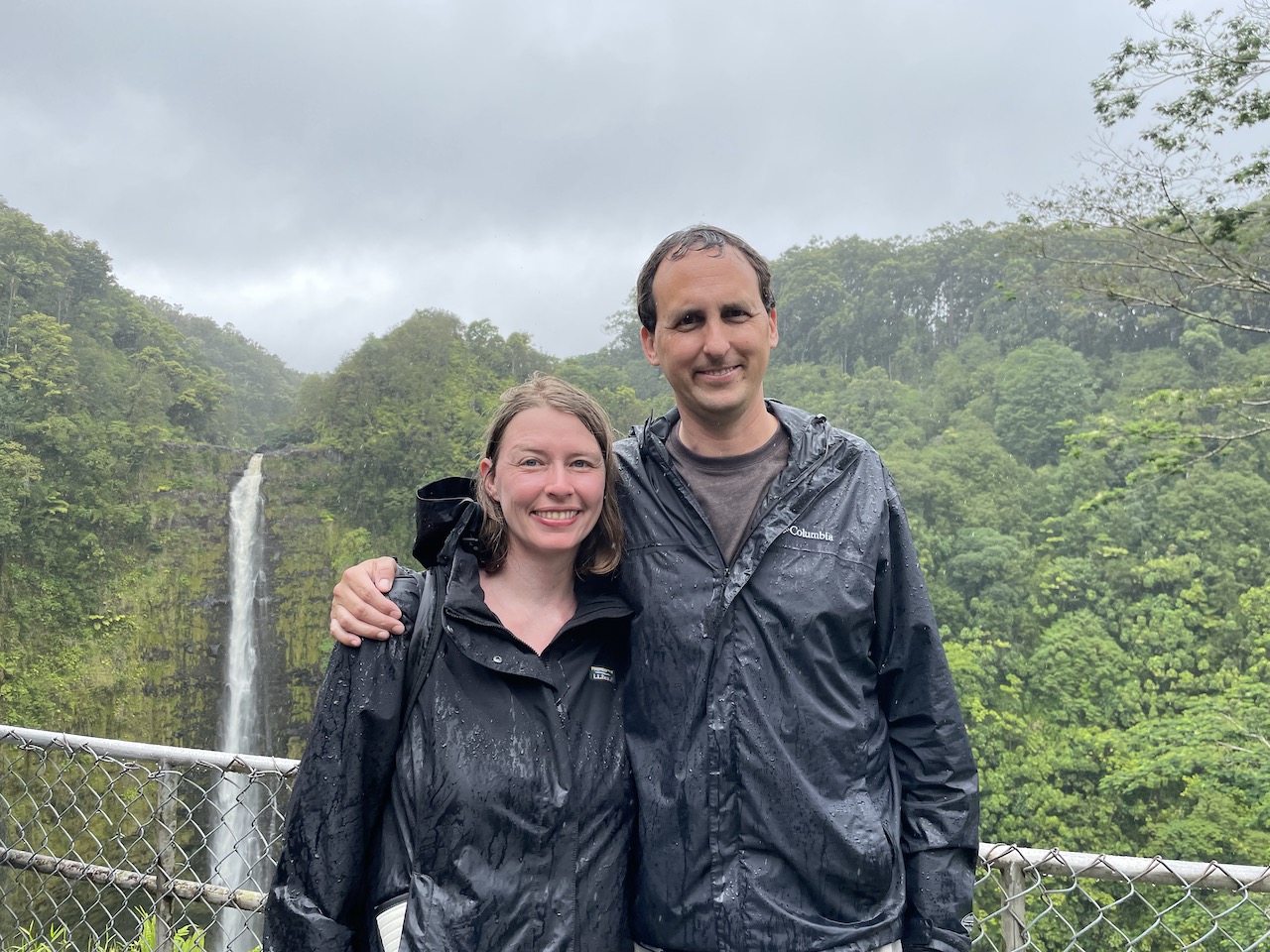 View of Akaka Falls on the Big Island of Hawaii.