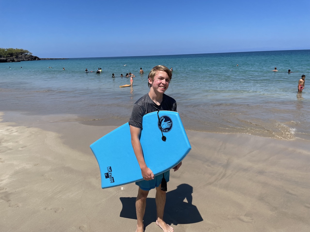 Beach on the Big Island of Hawaii.