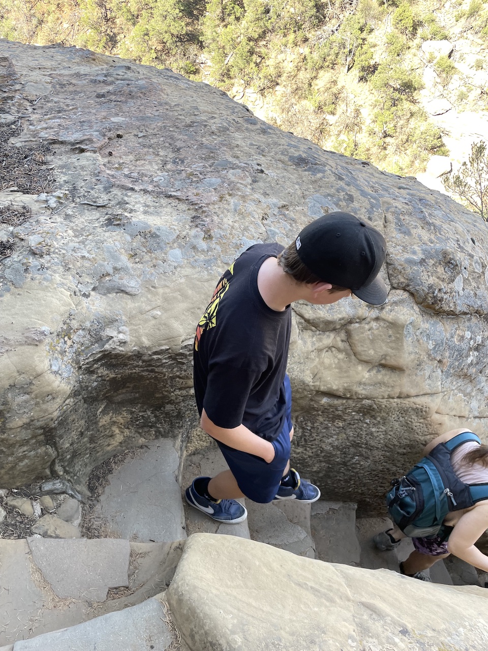 Hiking at Mesa Verde National Park