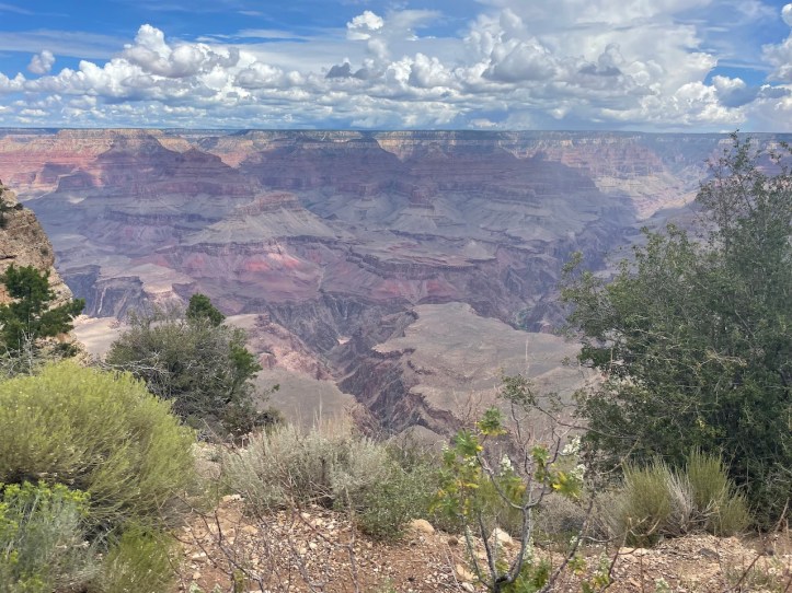 View from Mather Point in Grand Canyon National Park in Arizona