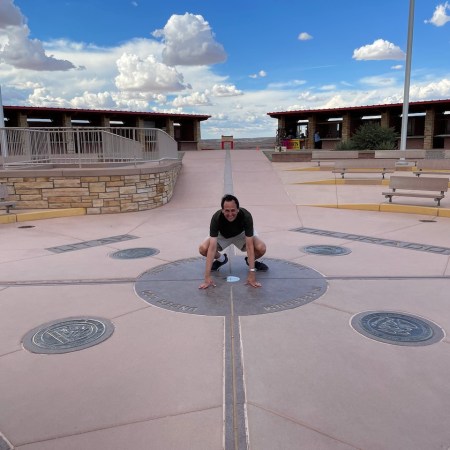 Family Photo at the Four Corners Monument