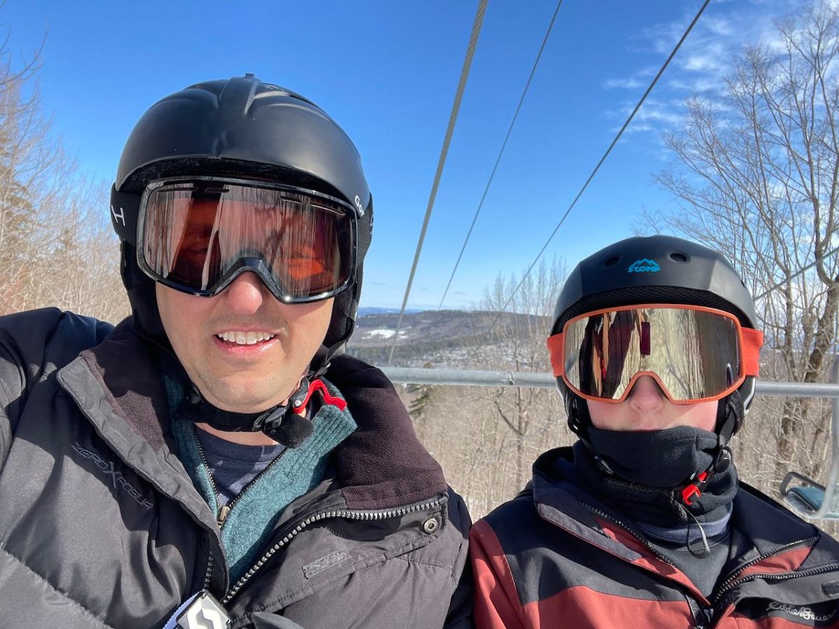 Skiing at Gunstock Mountain Resort in New Hampshire