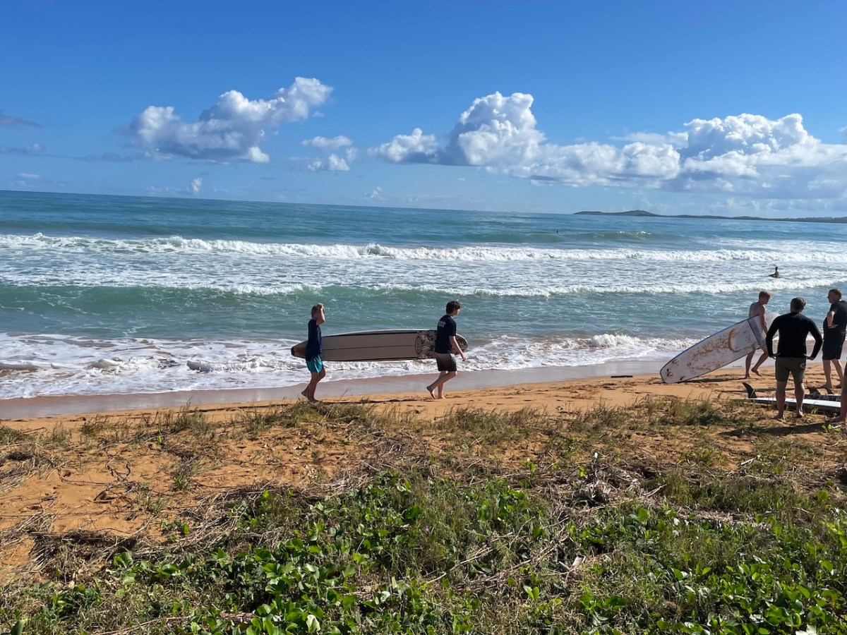 Puerto Rico: Surfing at La Pared Beach