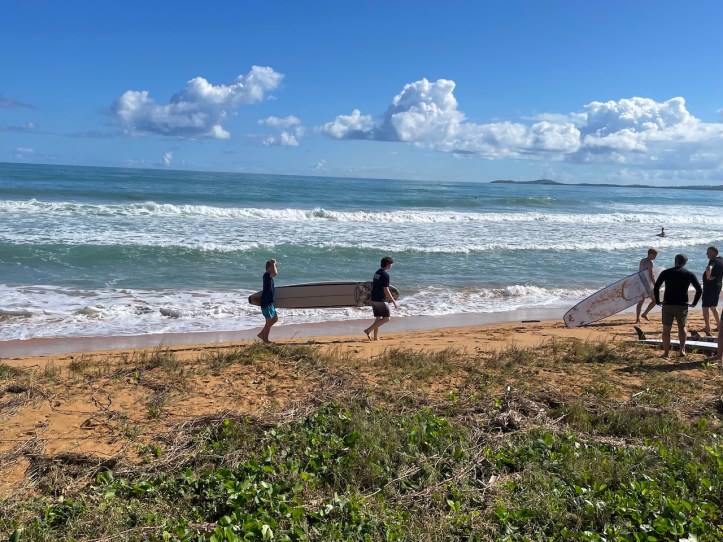 Puerto Rico: Surfing at La Pared Beach